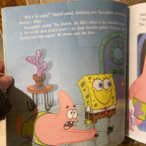 SpongeBob SquarePants Book “Behold, No Cavities!” A Visit to the dentist - Picture 5 of 8